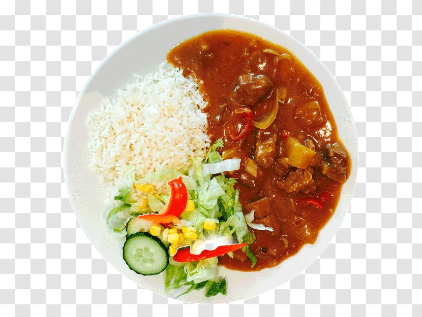 Indian Cuisine Chicken Curry Asian Japanese Rice And - Dinner Transparent PNG