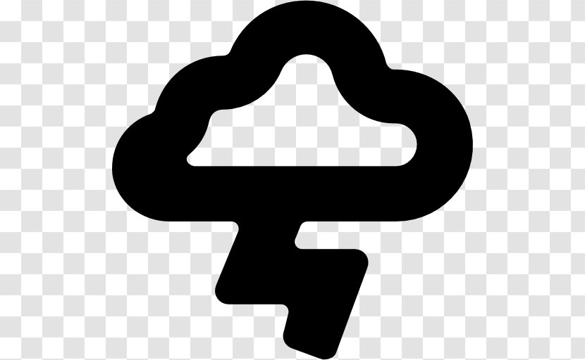 Storm Cellar Rain Meteorology Clip Art - Black And White Transparent PNG