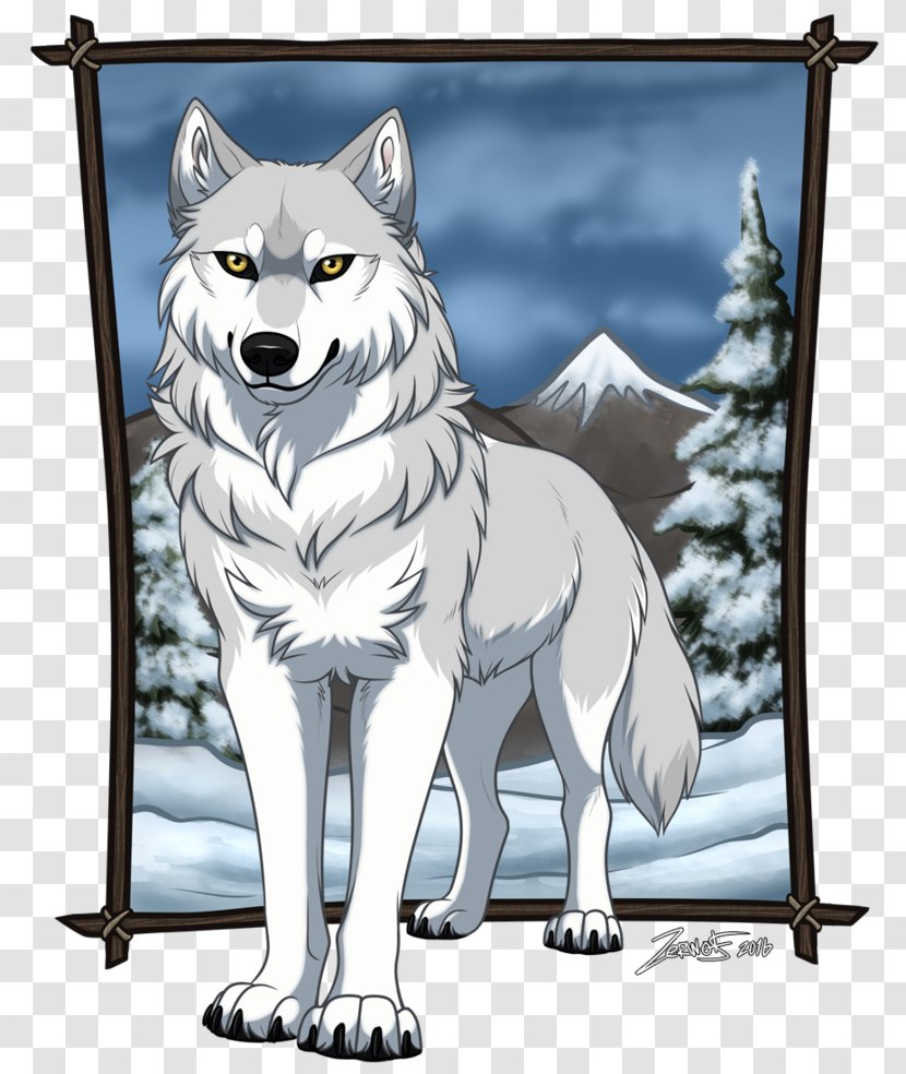 Art Museum Alaskan Tundra Wolf Work Of Illustration - Canis Lupus Tundrarum - Snow Mountains Transparent PNG