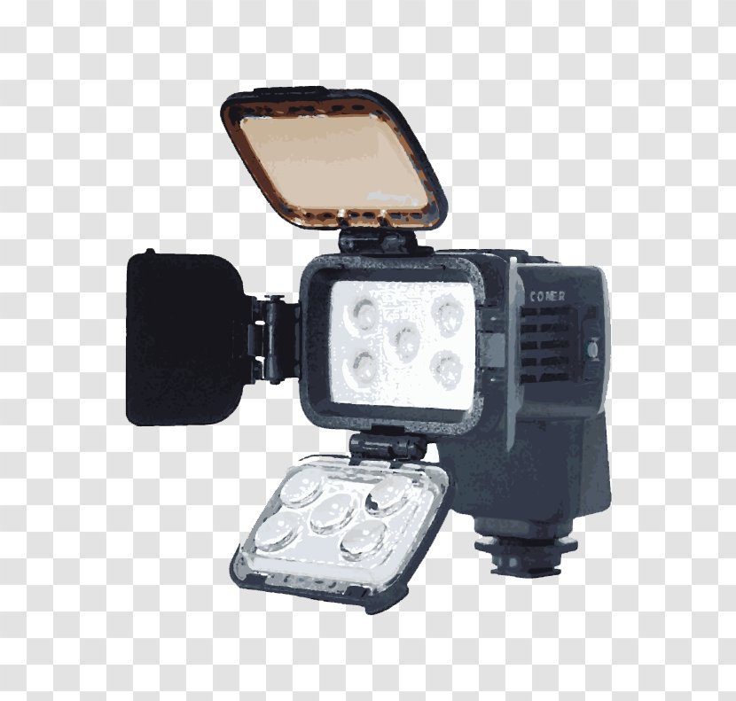 Light-emitting Diode Camera Lighting Camcorder - Light Transparent PNG