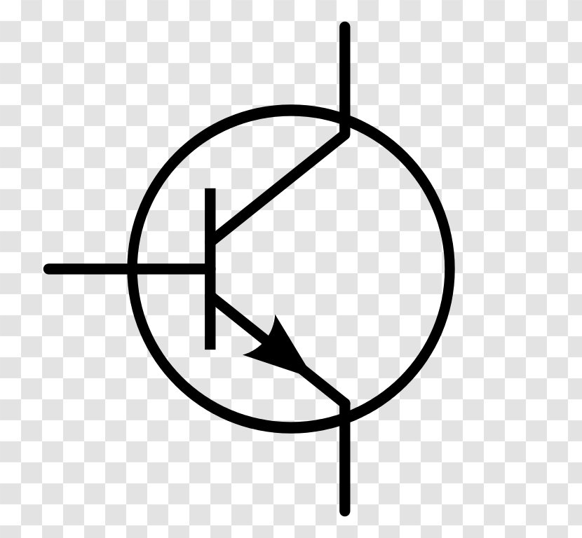 Electronic Symbol Bipolar Junction Transistor NPN PNP Tranzistor - Npn Transparent PNG