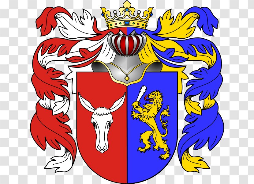 Kur Coat Of Arms Nobility Polish Heraldry Blazon - Korab - Crest Transparent PNG