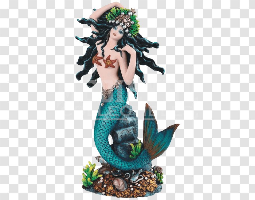 Mermaid Figurine Sea Monster Legendary Creature Transparent PNG