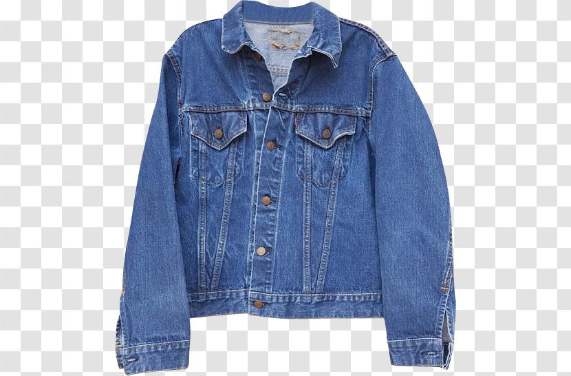 Jean Jacket Denim Levi Strauss & Co. Jeans - Coat Transparent PNG