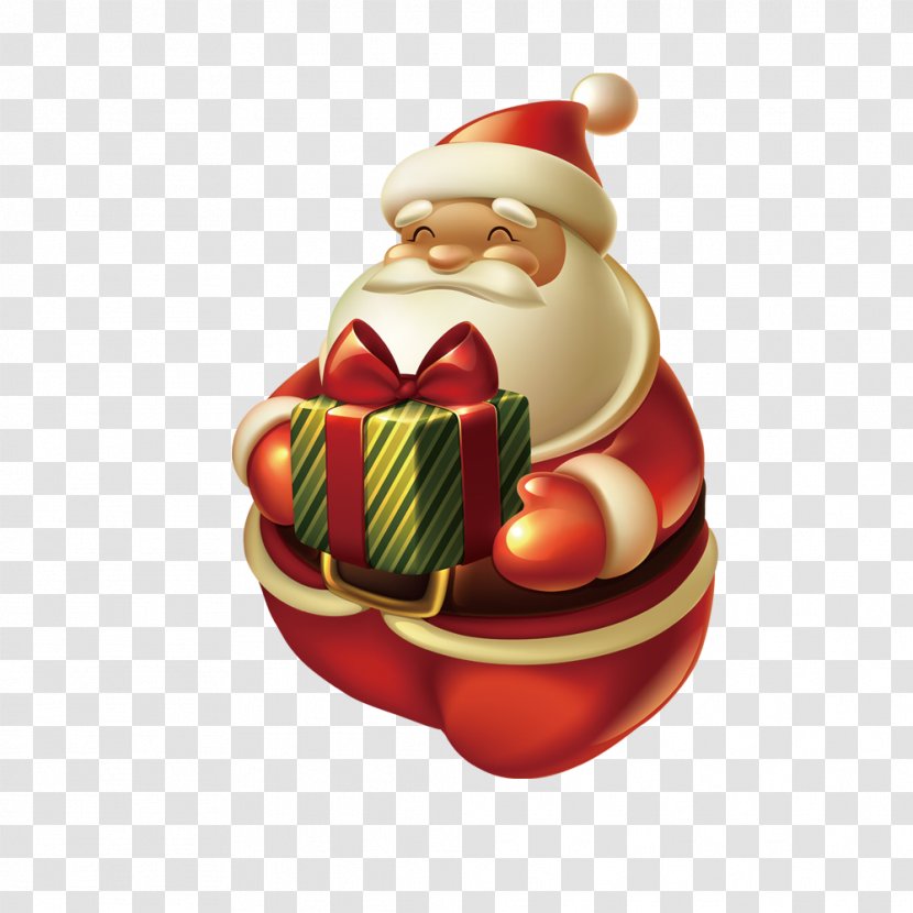 Santa Claus Christmas Card Gift Wish - Love Transparent PNG