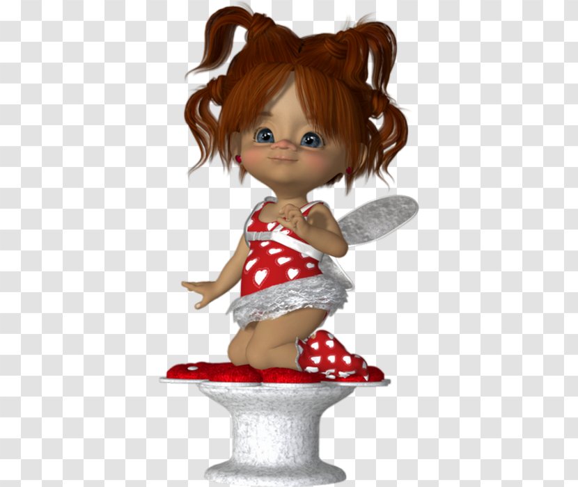 Brown Hair Doll Character Fiction - Animated Cartoon - 14th February Transparent PNG