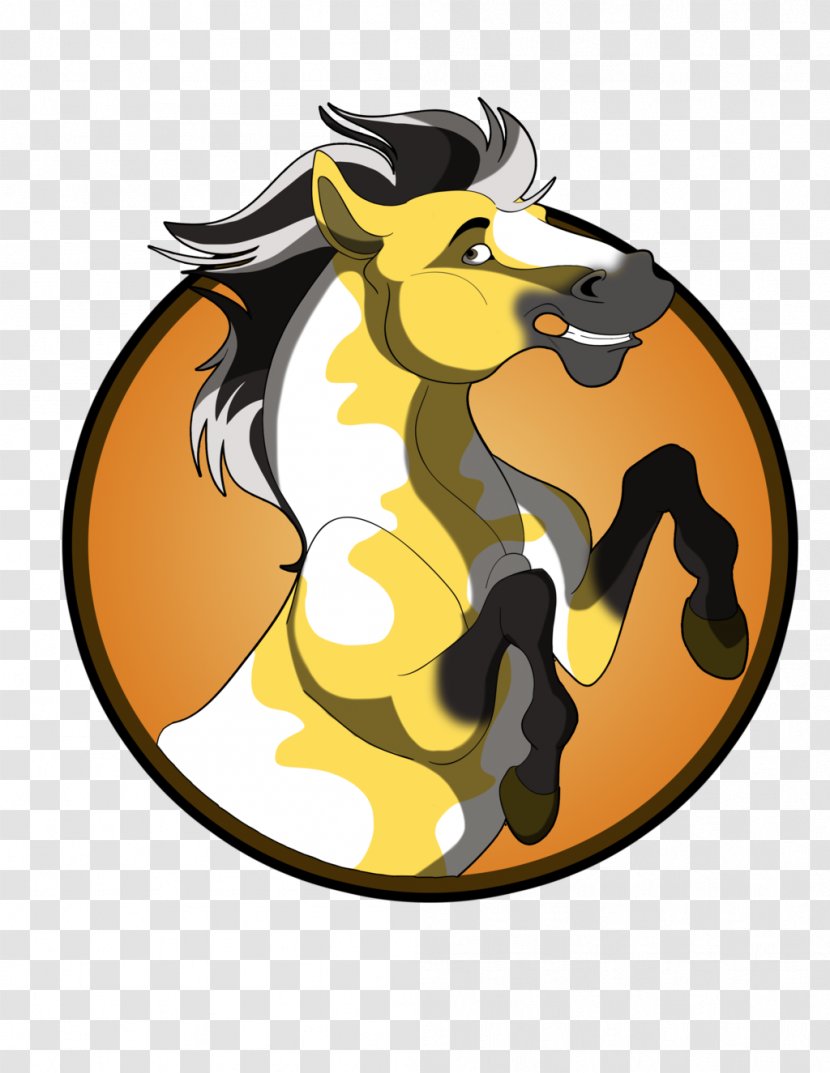 Mustang Clip Art Illustration Character Naturism - Horse Transparent PNG