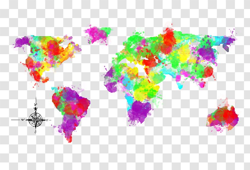 World Map Image Graphics Transparent PNG