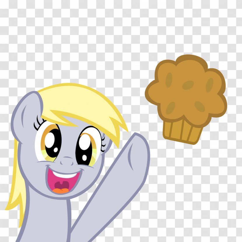 Cartoon Derpy Hooves Muffin Drawing - My Little Pony - Comic Expressions Transparent PNG