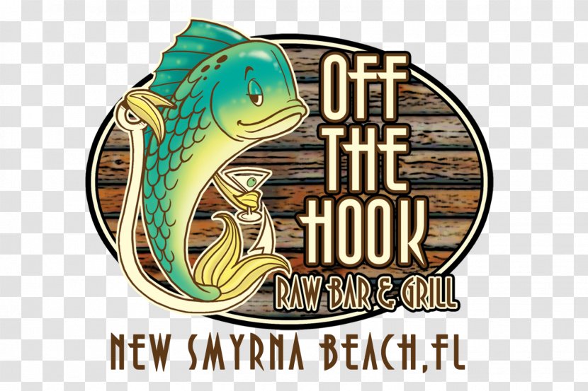 Off The Hook At Inlet Harbor Daytona Beach Raw Bar & Grill Road Oyster - Logo - Seafood Transparent PNG