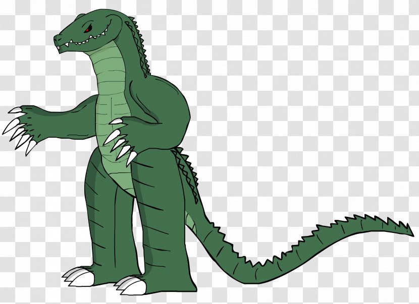 Crocodile Reptile Grizzly Bear Godzilla - Dragon Transparent PNG