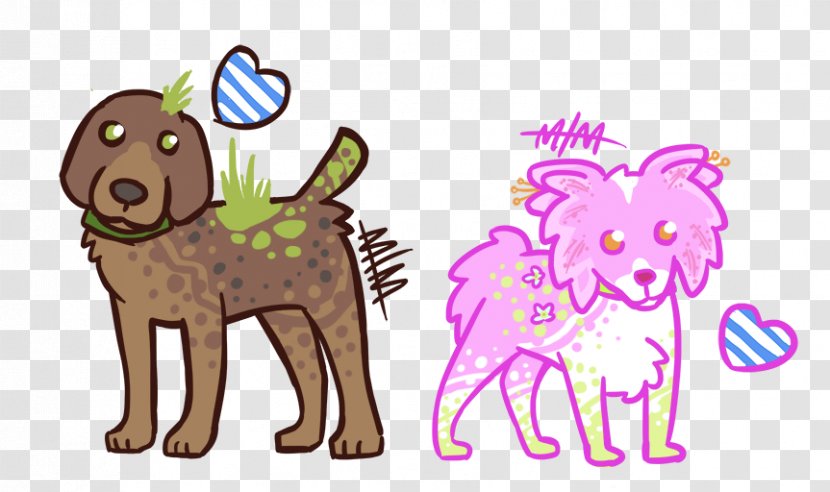 Puppy Dog Breed Cat Paw - Cartoon - Polka Transparent PNG