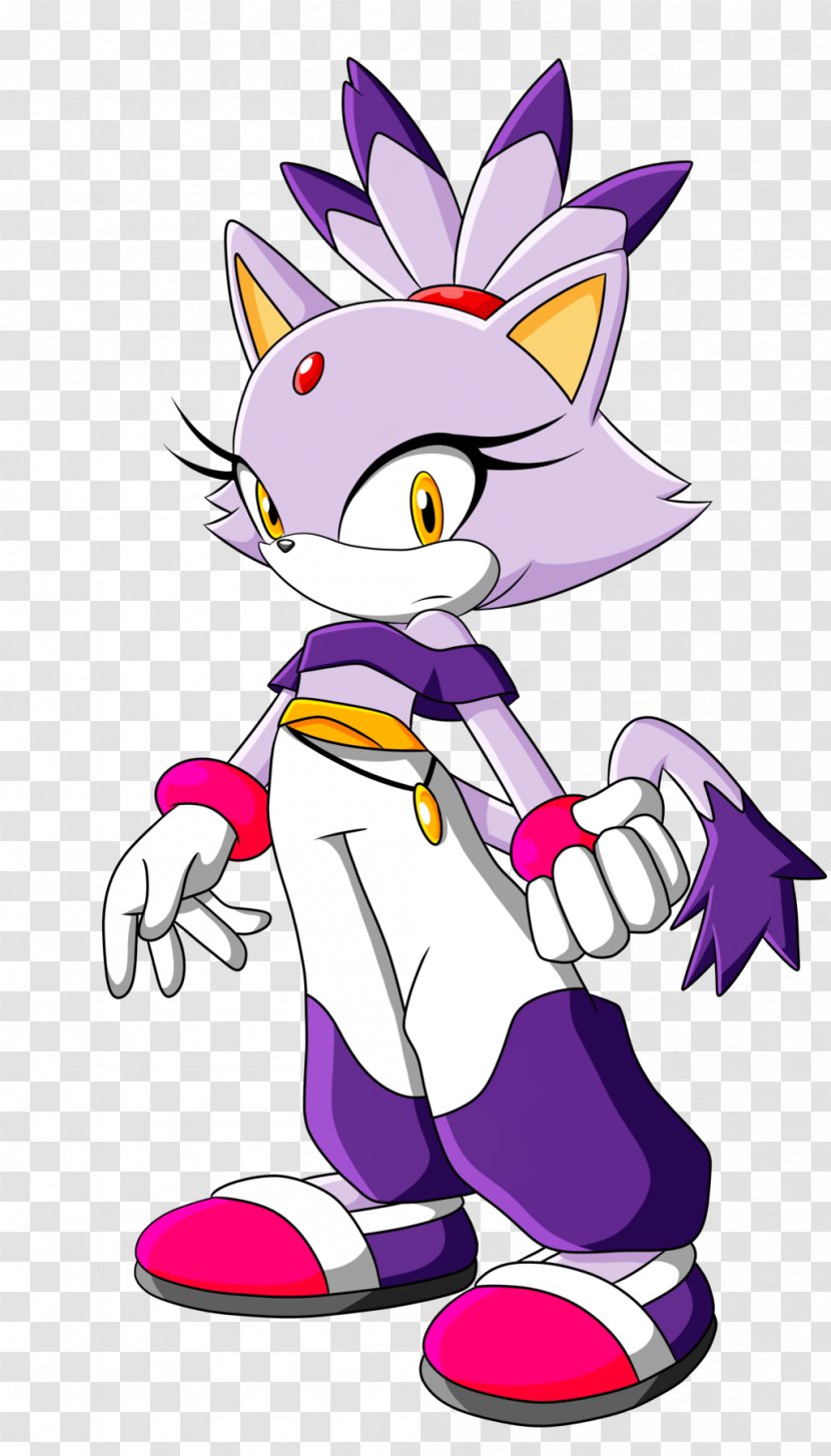 Sonic Riders: Zero Gravity Free Riders Blaze The Cat - White Transparent PNG