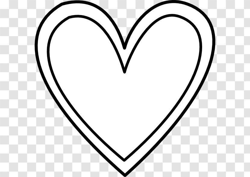 Heart Black And White Clip Art - Tree Transparent PNG