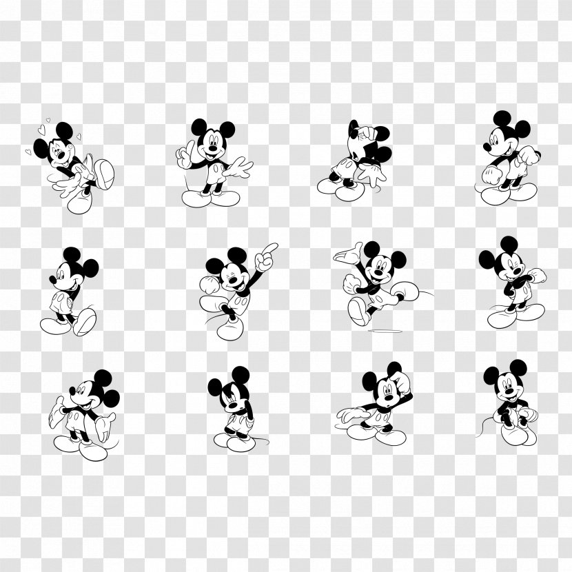Mickey Mouse Minnie Vector Graphics Clip Art Image - Logo - Michey Transparent PNG