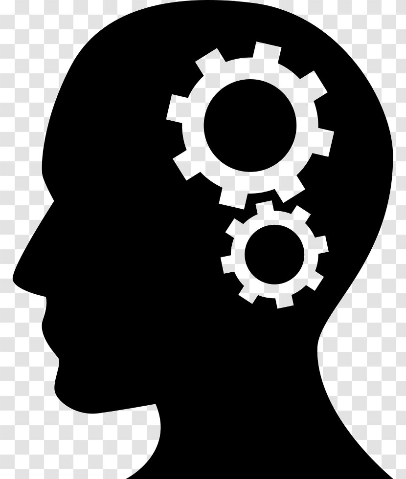 Vector Graphics Human Head - Silhouette - Engineer Thinking Transparent PNG