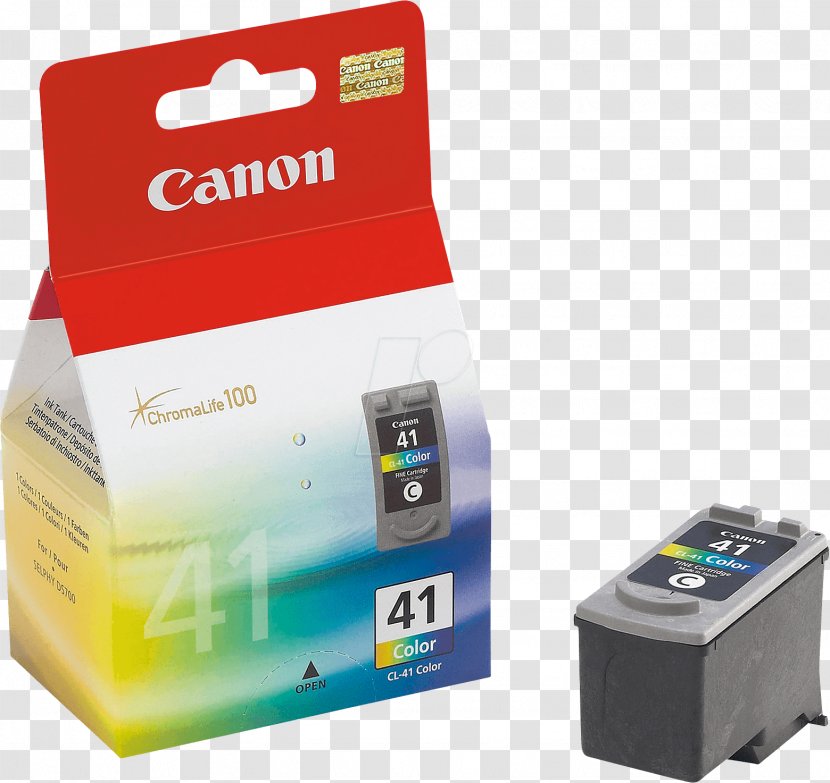 Ink Cartridge Canon Printer Color - Business Transparent PNG