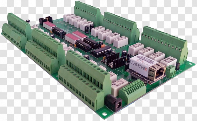 Microcontroller Relay Electrical Network RS-232 Electronics - Hardware Programmer - Electronic Component Transparent PNG