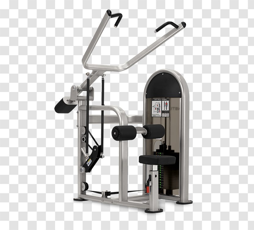 Pulldown Exercise Equipment Row Machine Fitness Centre - Latissimus Dorsi Muscle - Summer Pull Down Transparent PNG