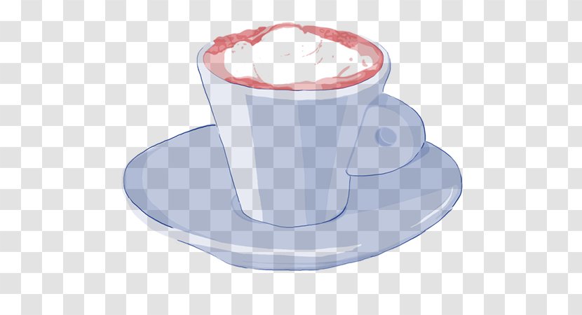 Coffee Cup Cappuccino Espresso Saucer Table-glass - Tableware - Training Autodesk Showcase Transparent PNG