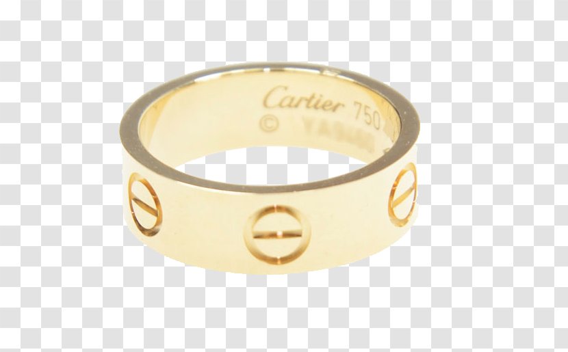 Ring Cartier Pink Gold Luxury Goods - Bracelet - Women Transparent PNG