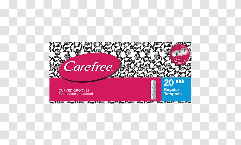 Johnson & Tampon Carefree Always Feminine Sanitary Supplies - Logo - Brand Transparent PNG