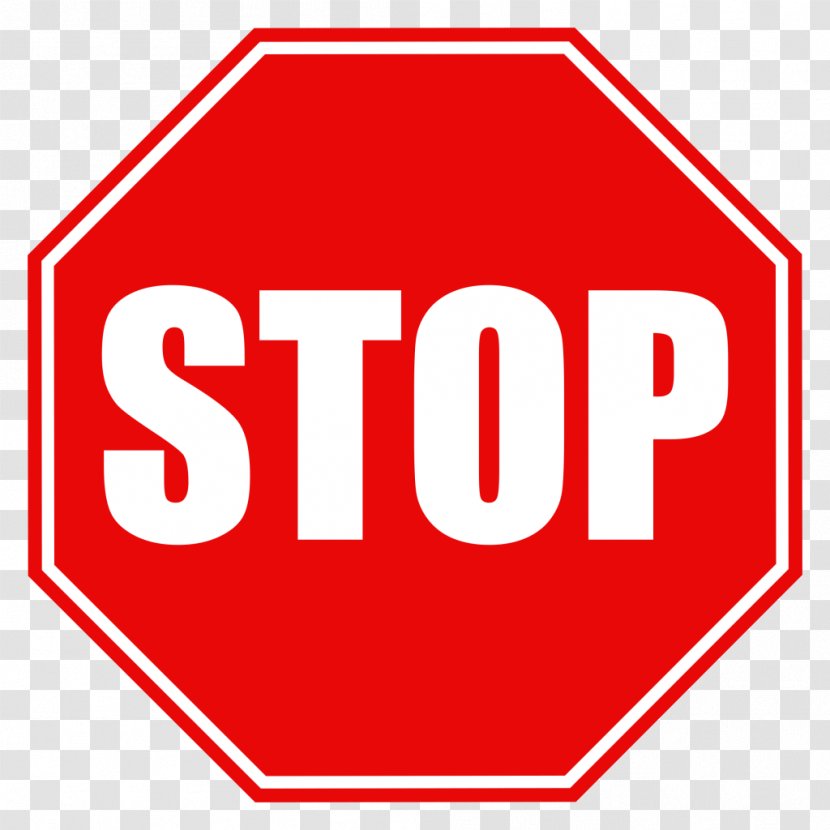 United States Stop Sign Traffic Clip Art - Warning Transparent PNG