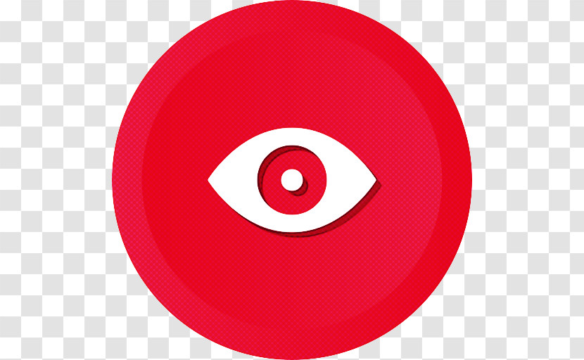 Red Circle Symbol Transparent PNG