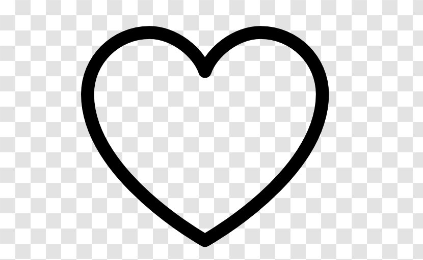 Heart Gold Clip Art - Black And White - Icon Transparent PNG