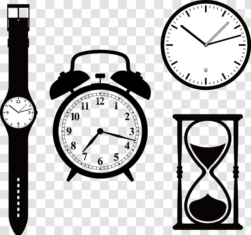 Clock Face Watch Alarm - Timing Tool Transparent PNG