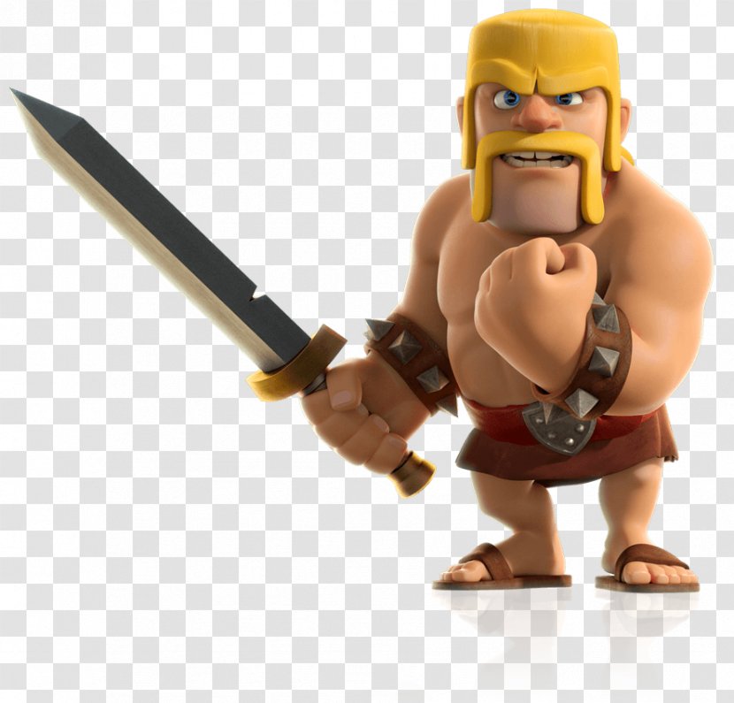 Clash Of Clans Royale Video Game Barbarian Transparent PNG