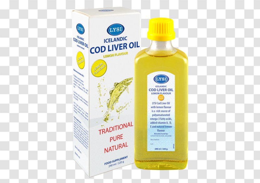 Dietary Supplement Cod Liver Oil Fish - Omega3 Fatty Acids Transparent PNG