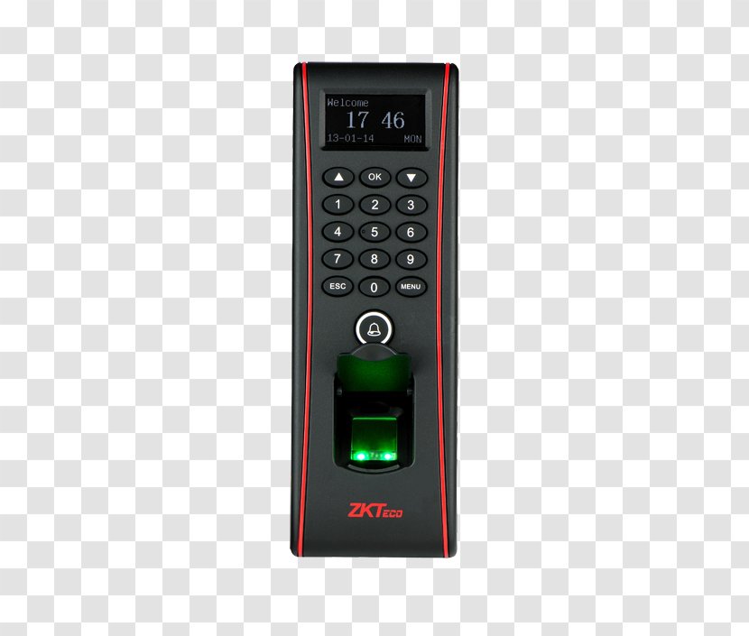 Access Control Zkteco Time And Attendance Biometrics Fingerprint - Scalable Transparent PNG