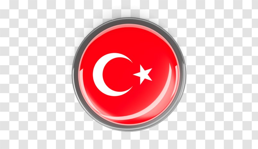 Flag Of Turkey The Republic China National - Malaysia - Turkish Round Transparent PNG