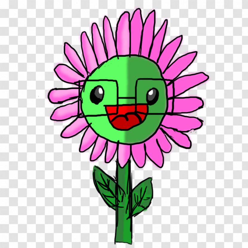 Cartoon Drawing Clip Art - Plant Stem - Sunflower Transparent PNG