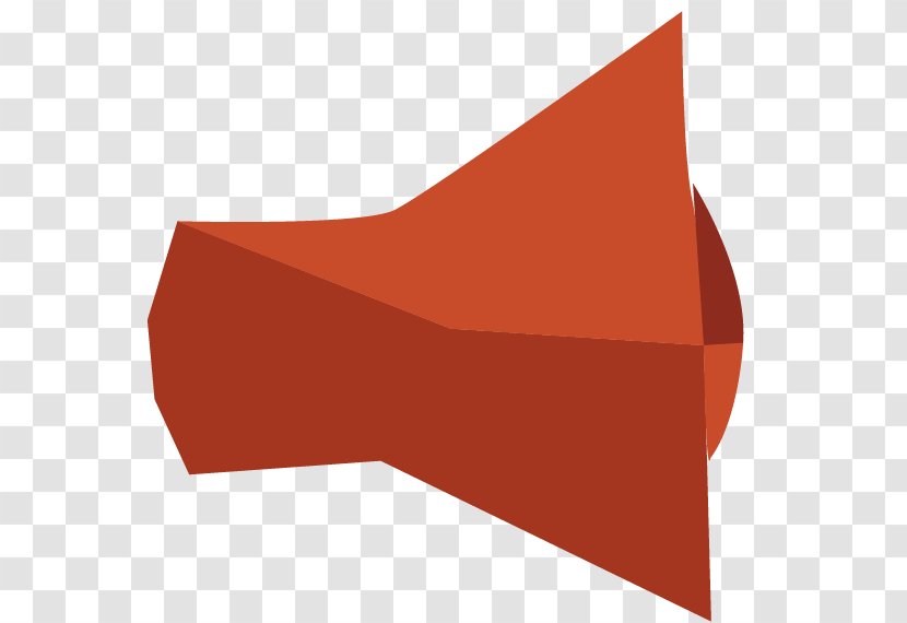 Paper Line Angle - Orange Transparent PNG