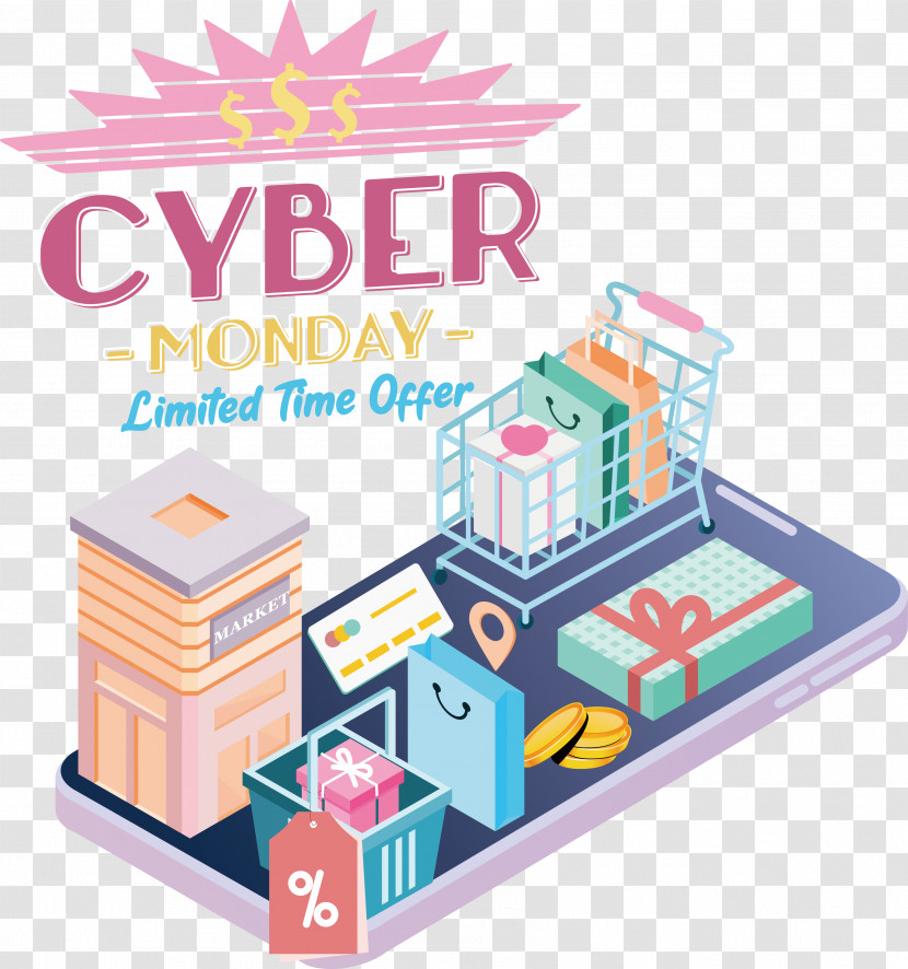 Cyber Monday Transparent PNG