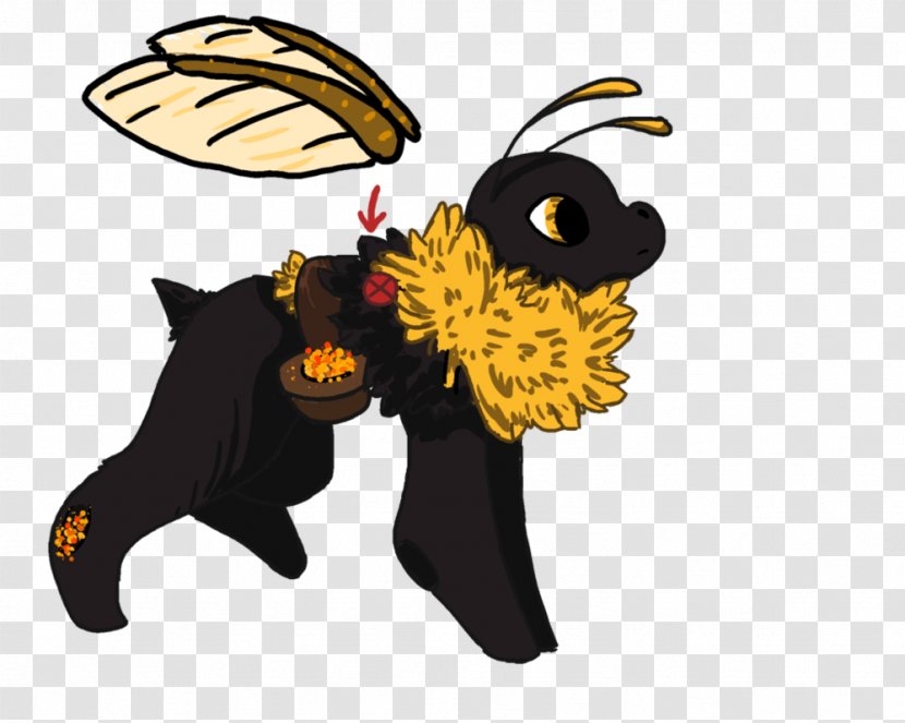 Cat Honey Bee Horse - Small To Medium Sized Cats - Night Fury Transparent PNG