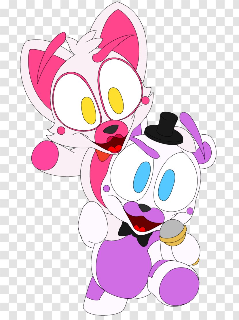 Five Nights At Freddy's: Sister Location Video Games Fan Art - Magenta - Besta Vector Transparent PNG