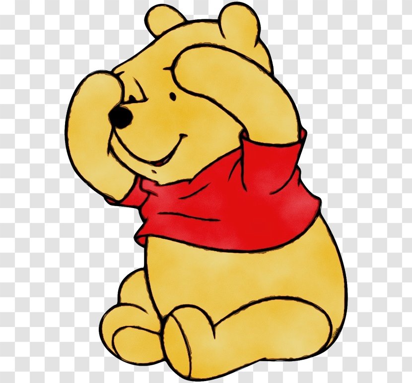 Clip Art Peekaboo Winnie-the-Pooh Free Content Infant - Head - Winniethepooh Transparent PNG