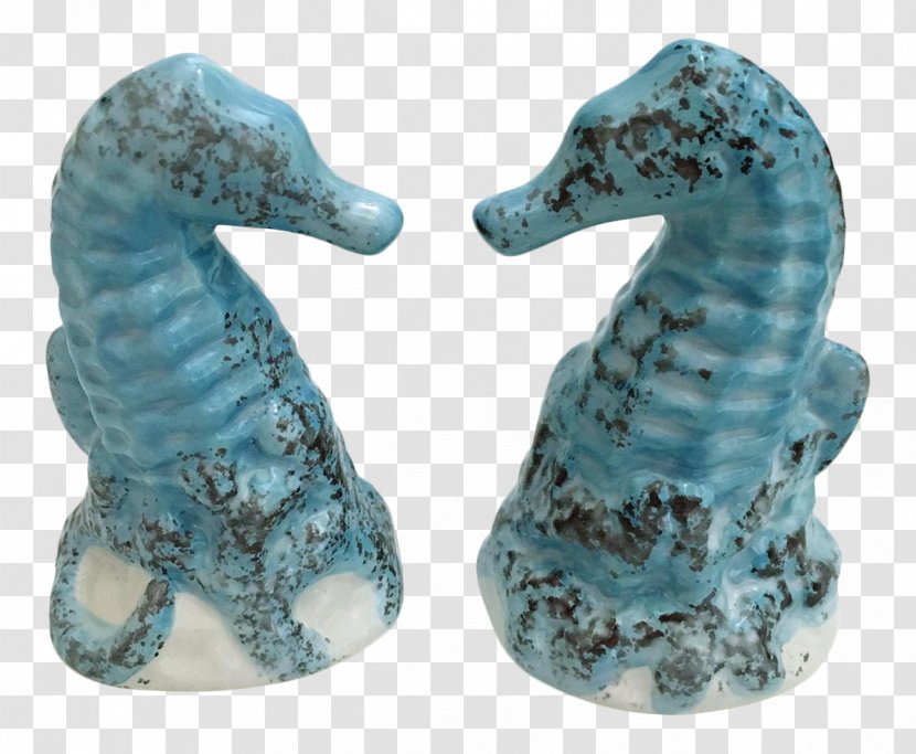 Seahorse Cobalt Blue Turquoise Syngnathiformes - Figurine Transparent PNG