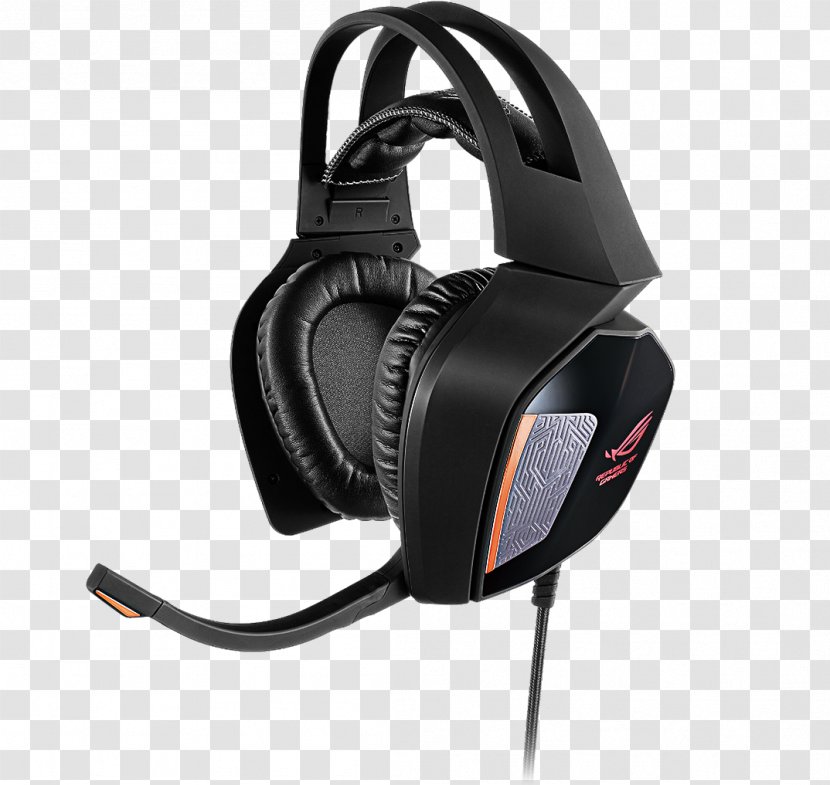 7.1 Surround Sound Headset Headphones Republic Of Gamers - Dolby Headphone Transparent PNG