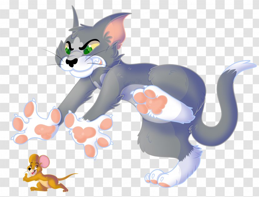 Cat Tom And Jerry Fan Art DeviantArt - Drawing Transparent PNG