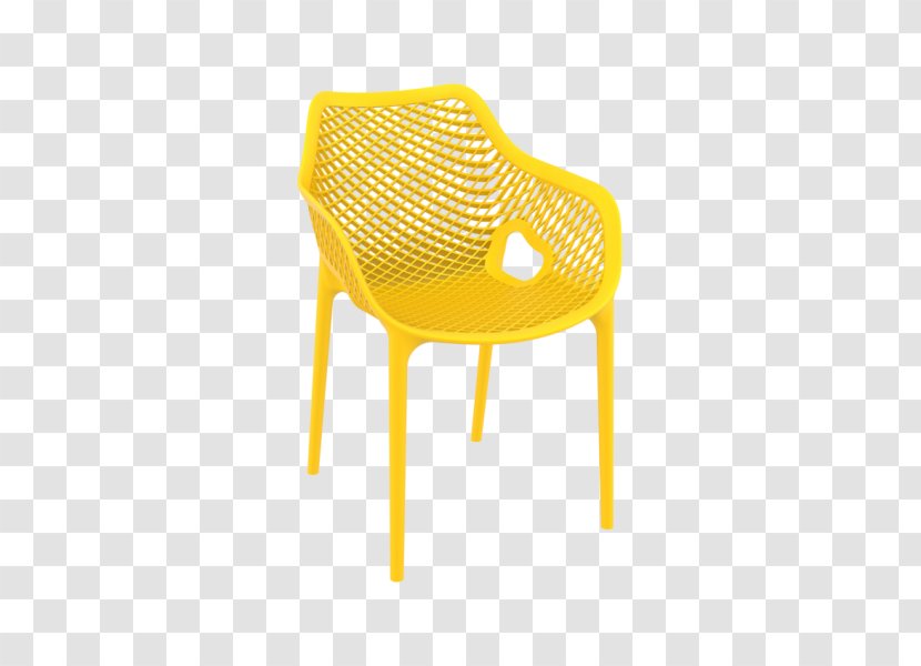 Chair Yellow Garden Furniture Terrace - Outdoor Transparent PNG