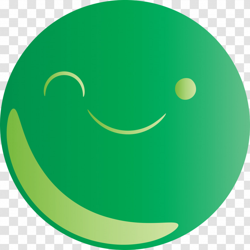 Smiley Circle Green Font Meter Transparent PNG