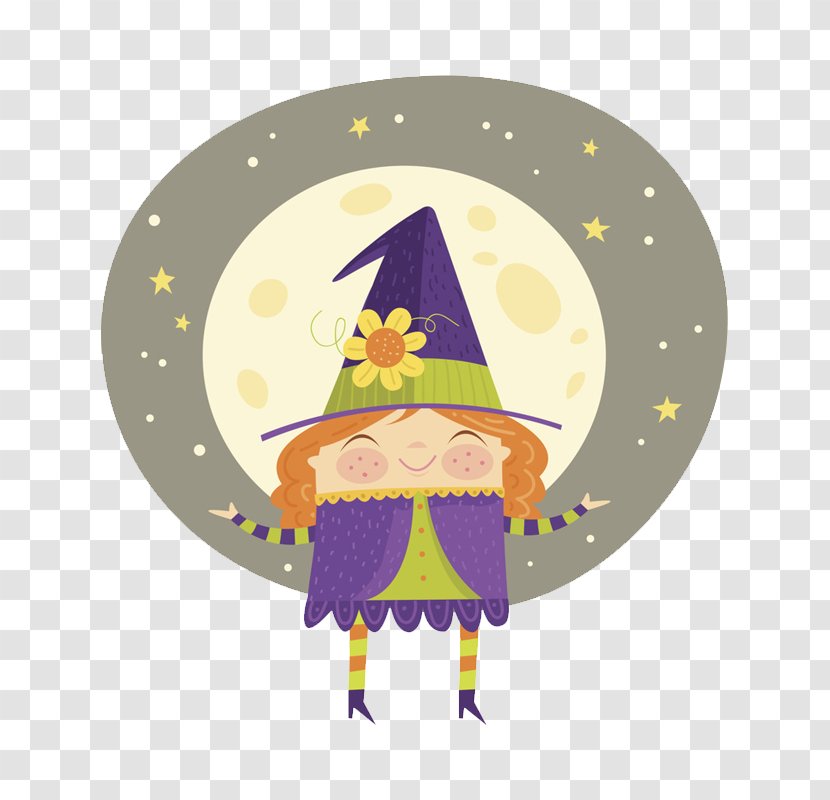 Magic Halloween Hat - Art - Little Master Transparent PNG