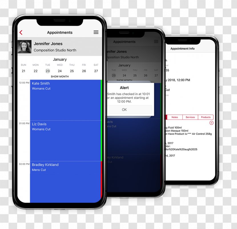 Smartphone SalonBiz Software Computer Beauty Parlour Mobile Phones - Portable Communications Device Transparent PNG