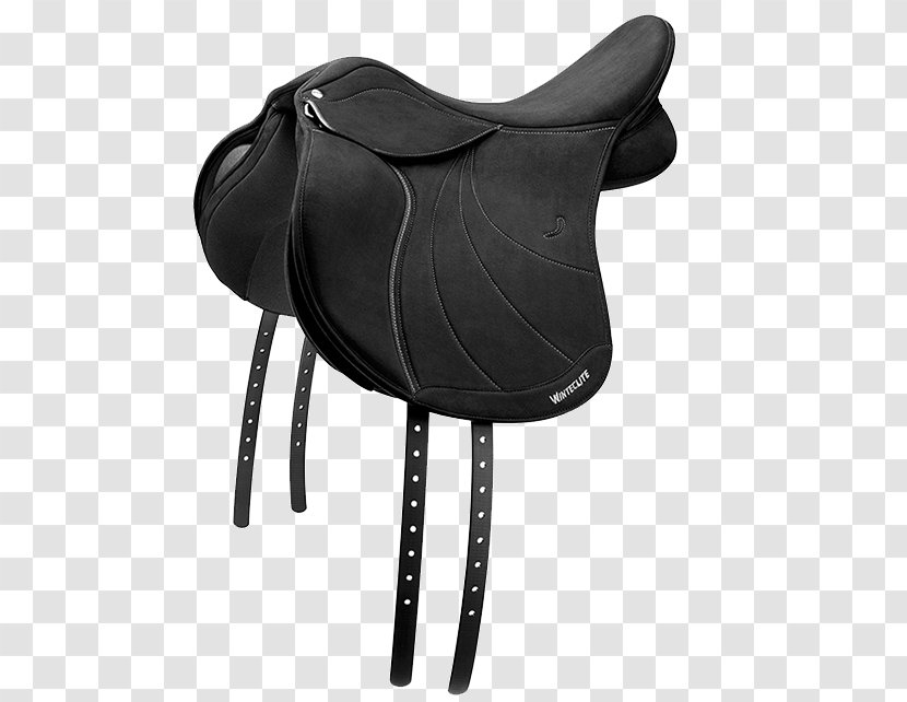 Horse Tack English Saddle Equestrian - Black Transparent PNG