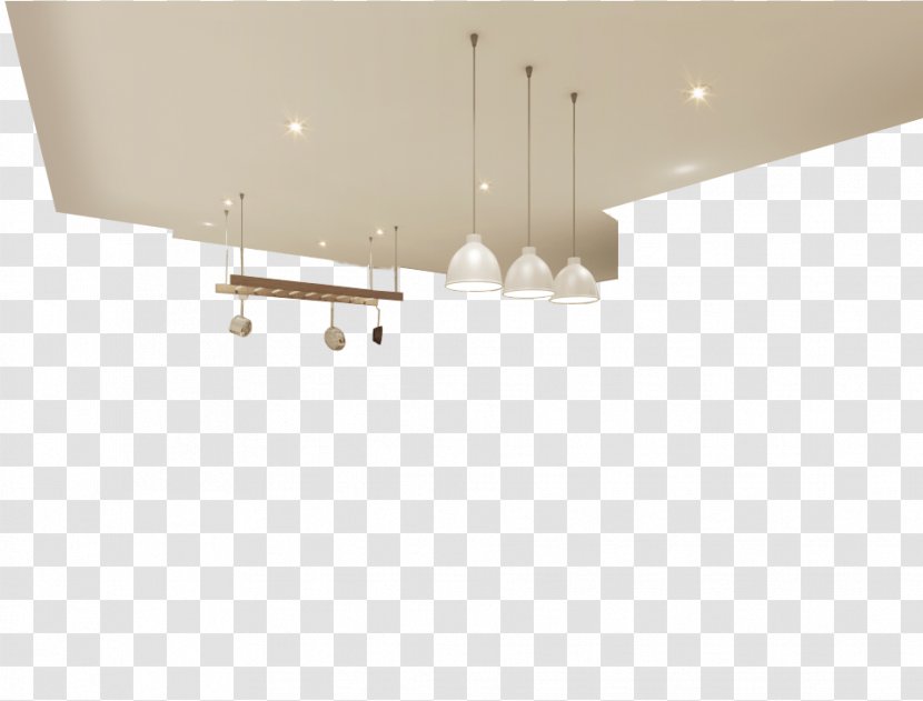 Ceiling Chandelier Light Fixture - Design Transparent PNG
