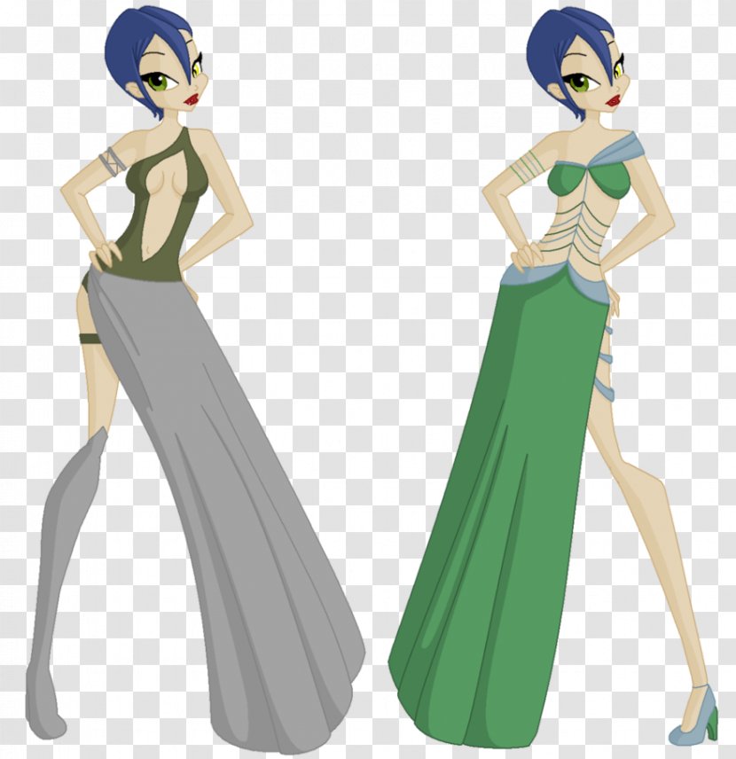 Costume Design Gown Animated Cartoon - Clothing - Villan Transparent PNG